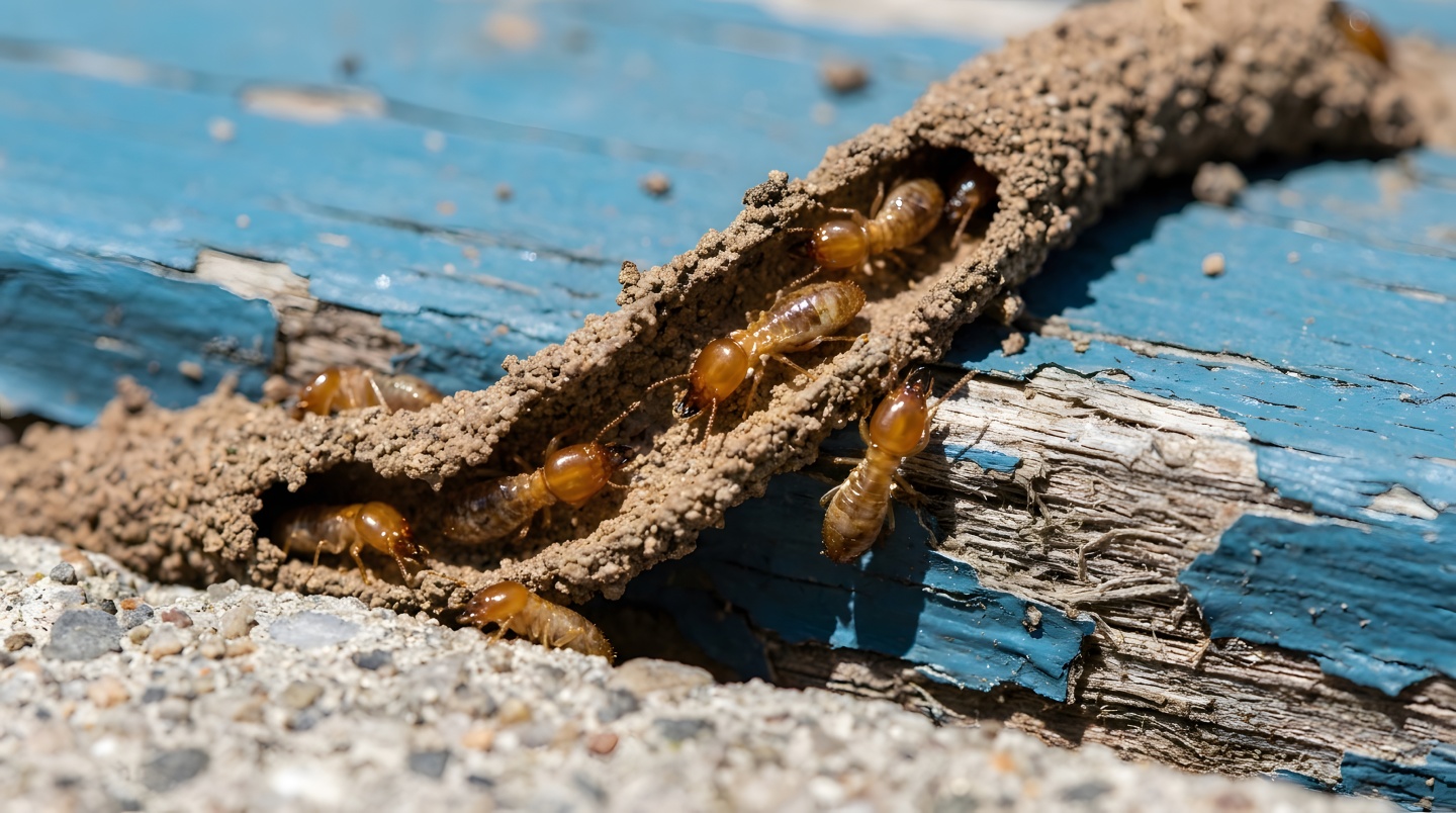 Diagnostic termites d'un bâtiment